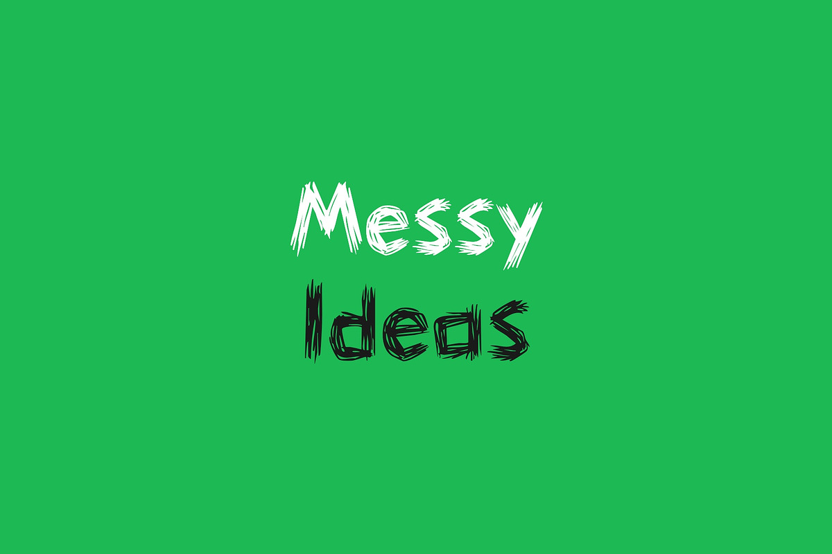 Memo Scratch Decorative Font, a Handwritten Font by Graphic Spirit (Photo 6 of 8)