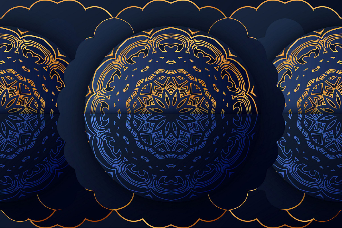 Mandala Circular Pattern Vector Pack, a Background Graphic by NJ Himel (Photo 8 of 95)