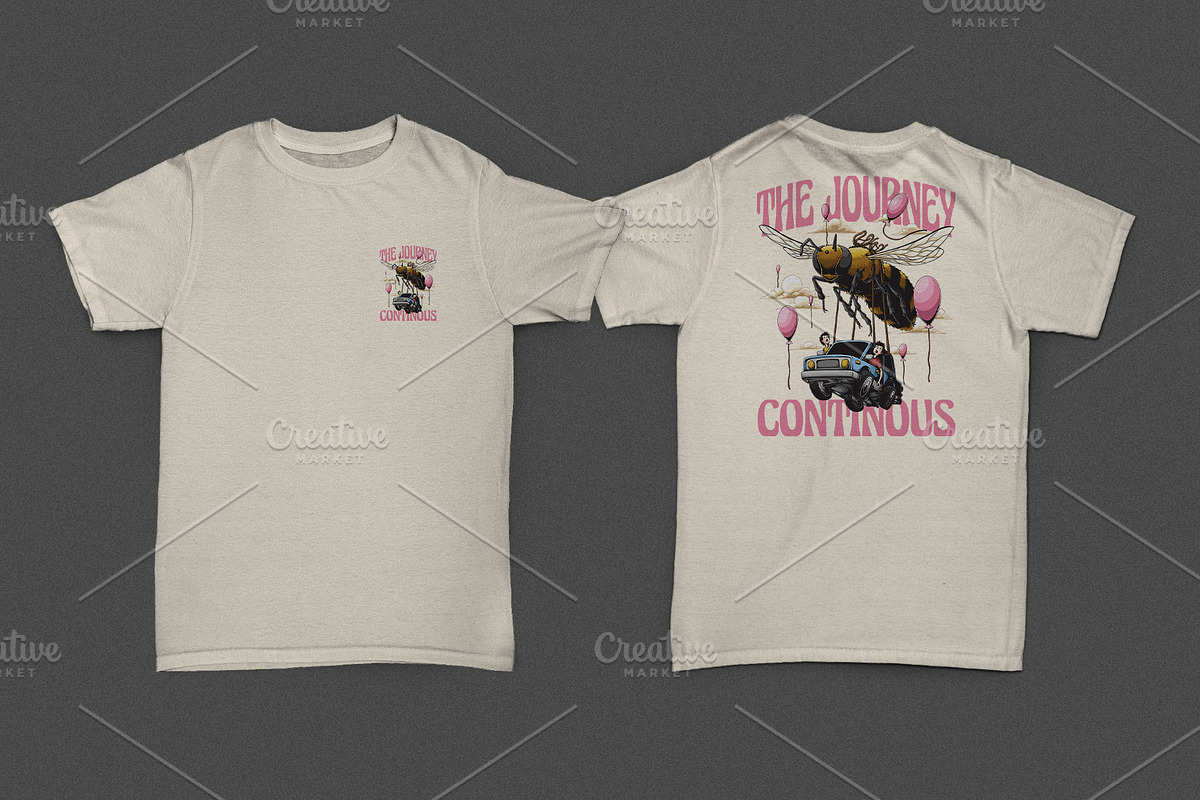 Giant Bee Carrying a Car, a Branding & Logo Template by Judsart (Photo 2 of 3)