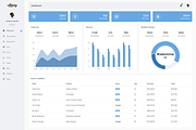 Admiry - Bootstrap 4 Admin Dashboard, a Bootstrap Template by Pichforest Studio (Thumbnail 1 of 3)