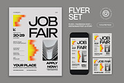 Job Fair Flyer, a Flyer Template by graphicook (Thumbnail 1 of 3)