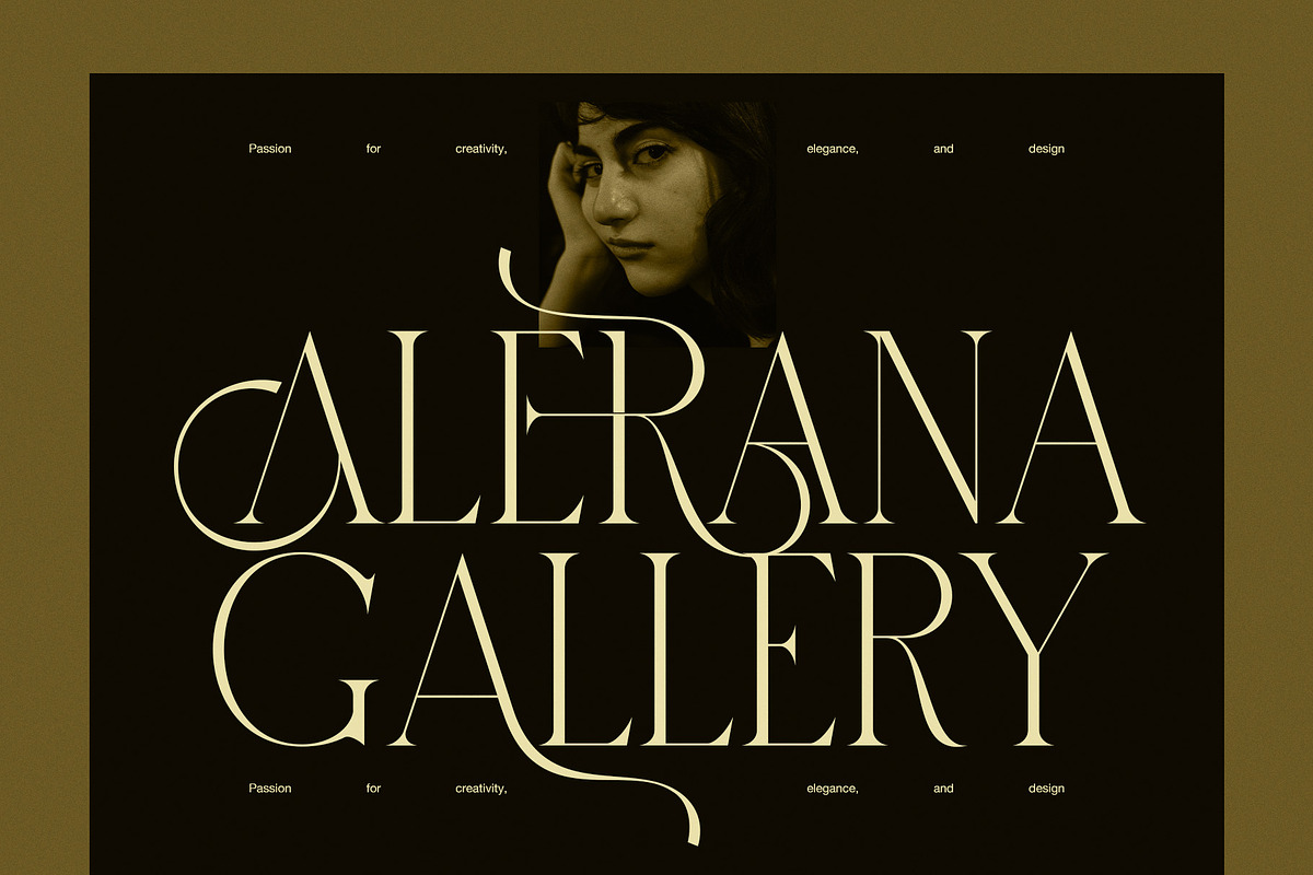 Mitra Macro Luxury Ligature Serif, a Serif Font by Graphicxell (Photo 2 of 8)
