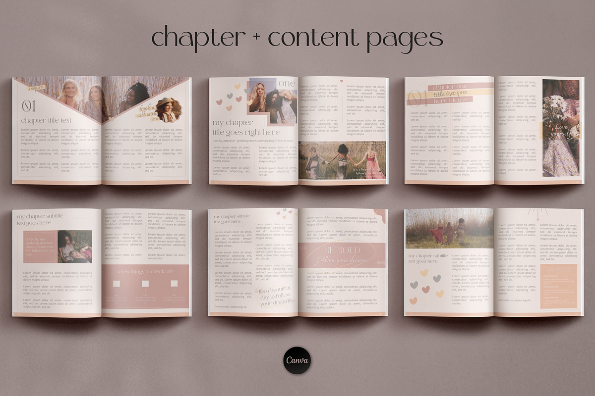 Canva eBook Coaching Template, a Magazine Template by Made by Melody (Photo 7 of 17)