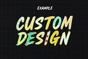 Quick Brush Canva Font Frames, a Design Template by Jozoor (Thumbnail 3 of 3)
