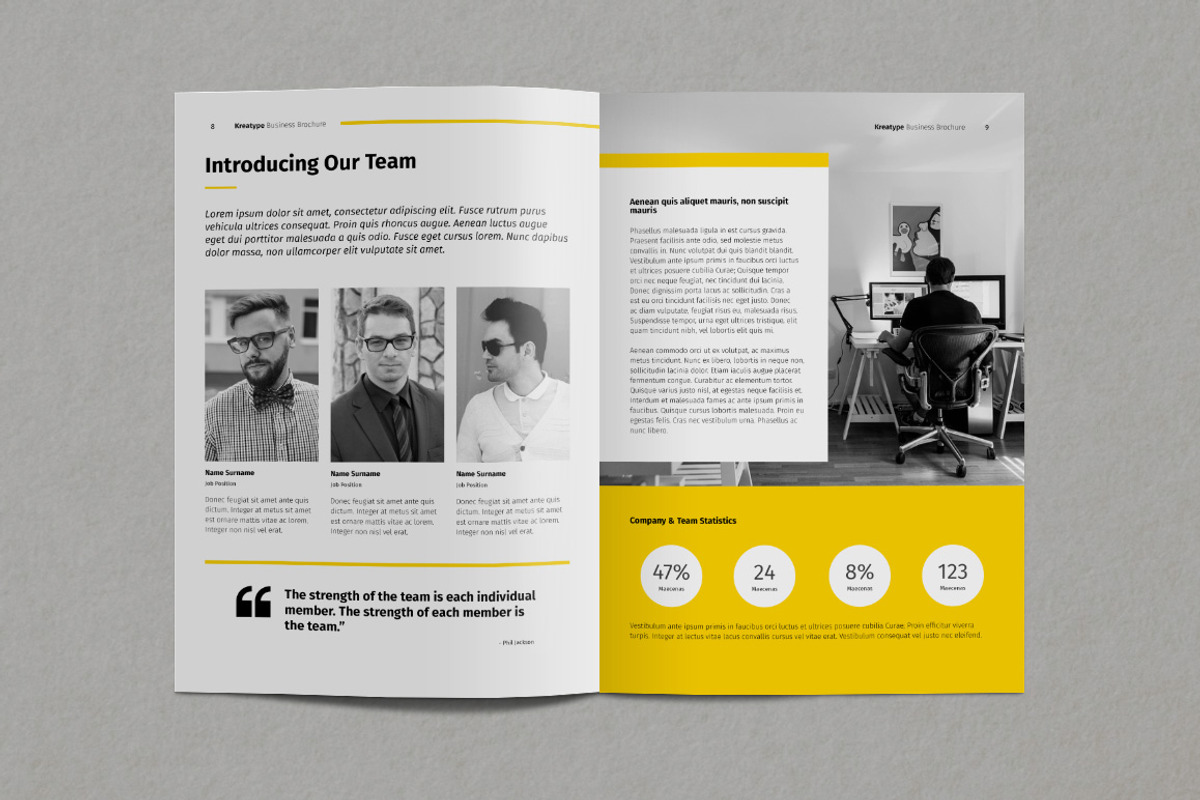 Kreatype Brochure, a Brochure Template by Kreatype Studio (Photo 5 of 8)