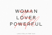 Love, Stella | Feminine Duo, a Sans Serif Font by Jen Wagner Co (Thumbnail 10 of 10)