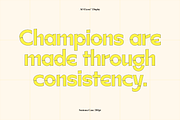 AO Exora - Experimental Stencil, a Sans Serif Font by OwunStudio (Thumbnail 9 of 17)