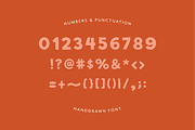 Birdie - Handdrawn Display Font, a Handwritten Font by The Bumble Box (Thumbnail 4 of 5)