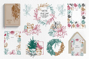 Christmas Line Art Clipart, a Decorative Illustration by BalanceUA (Thumbnail 4 of 9)