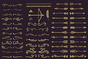 200 Vector Hand Drawn Elements, a Decorative Illustration by SasiHouse (Thumbnail 3 of 4)