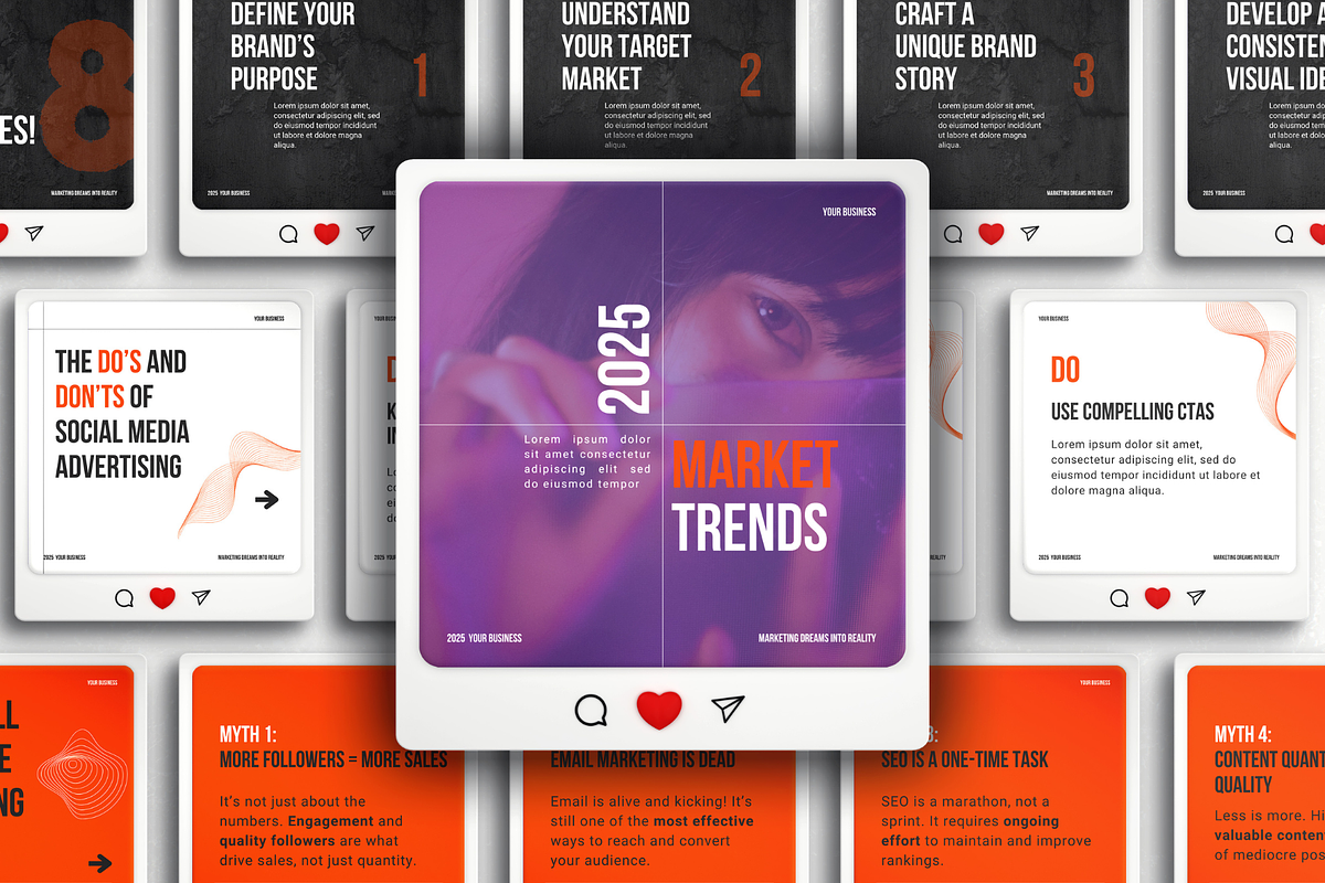 Digital Marketing Instagram Pack, a Social Media Template by Soul & Maeum Store (Photo 5 of 5)