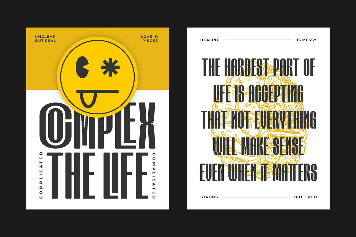 Saikro || Modern Condensed Dosplay, a Sans Serif Font by Ermedia Studio (Photo 2 of 10)