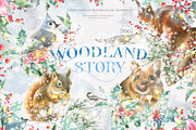 52in1 Whole Shop Bundle Watercolor, an Animal Illustration by Catherine Wheel (Thumbnail 8 of 28)