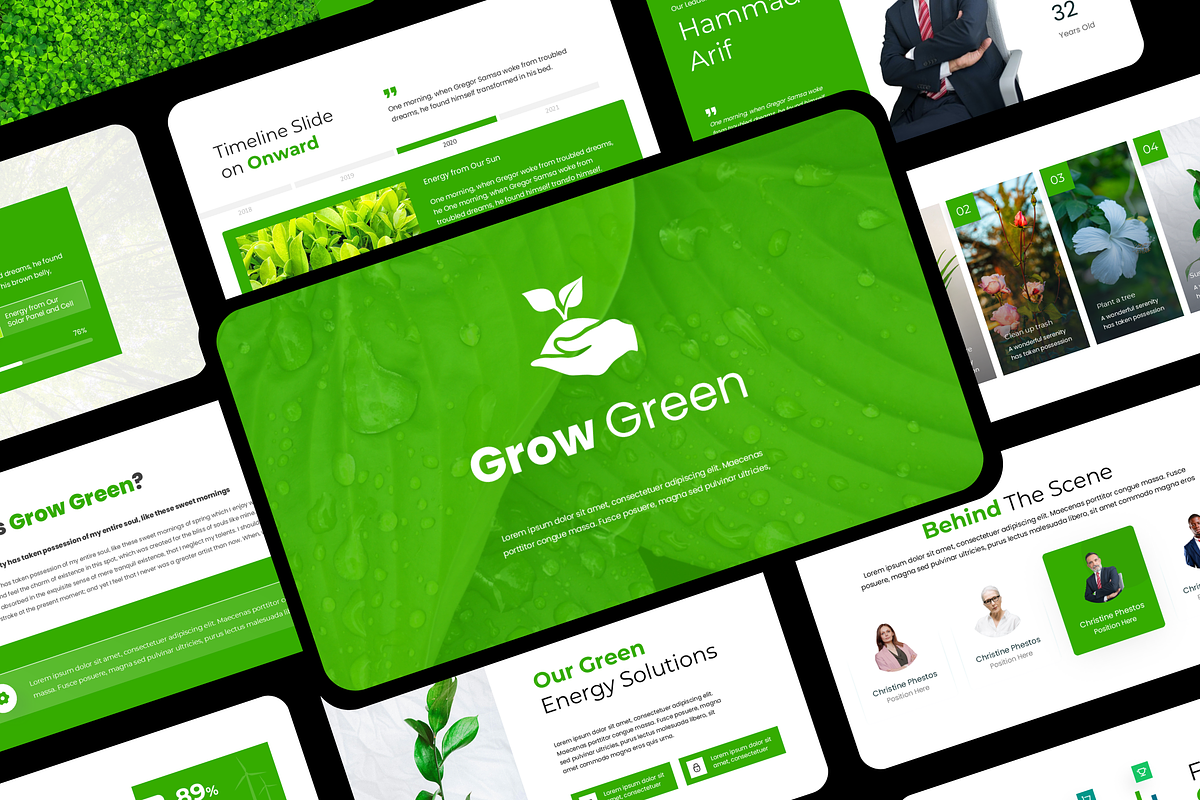 800+ Powerpoint Slides Bundle, a Presentation Template by Hammad Arif (Photo 16 of 30)