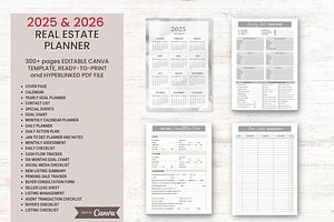 2025-26 Real Estate Planner Template