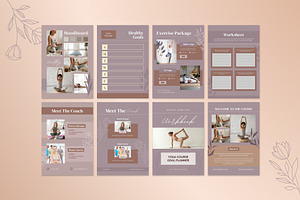 Aesthetic Planner Canva Template