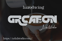 Grcafon – Bold Sans Serif Font