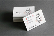 Stylish Woman Face Glasses Line Art, a Person Illustration by Elena Naumchenkova (Thumbnail 3 of 3)