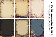 Assorted Halloween Papers, a Background Graphic by Digital Art Creations (Thumbnail 5 of 7)
