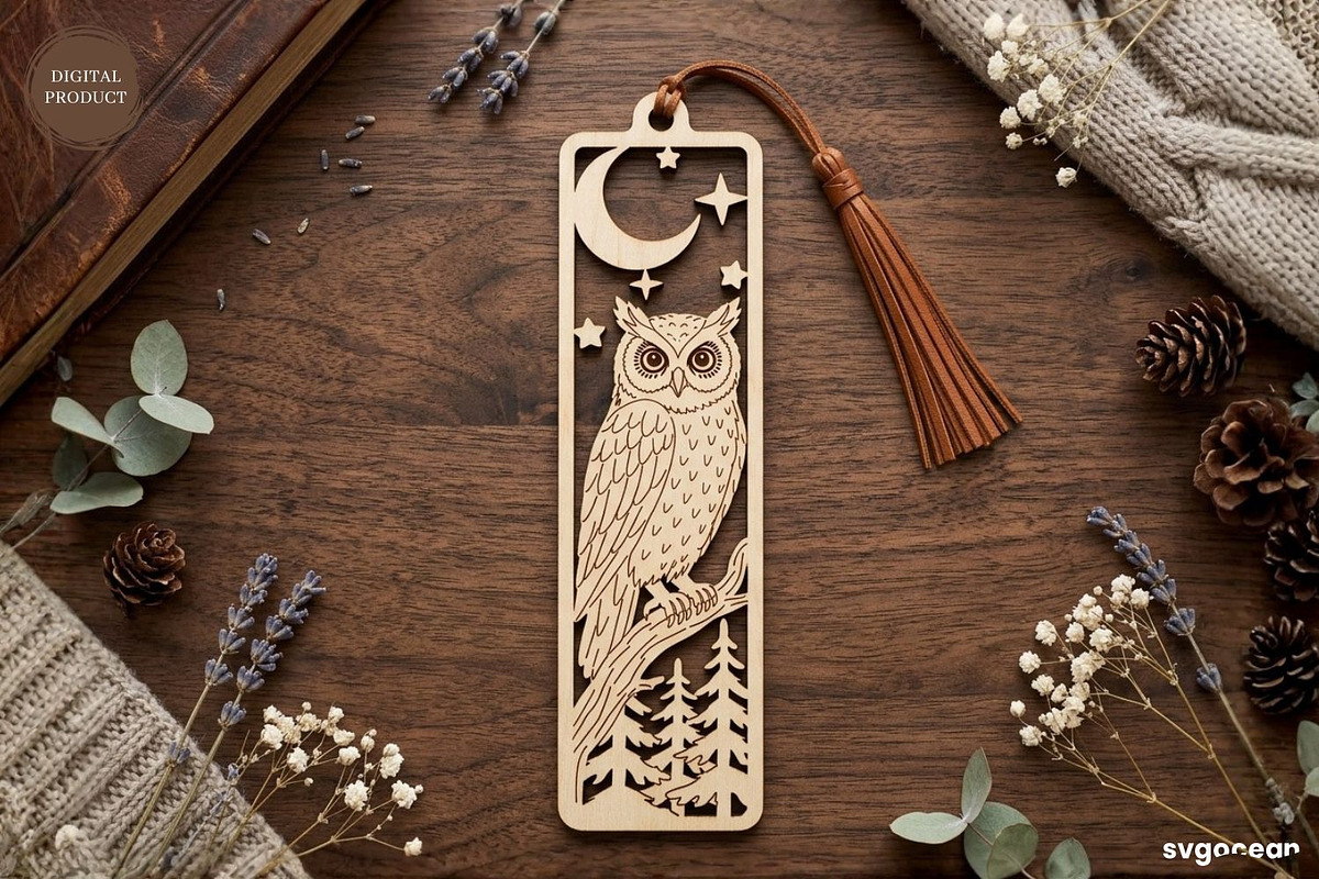 Winter Animals Bookmarks SVG Bundle, a Decorative Illustration by svgocean (Photo 10 of 13)