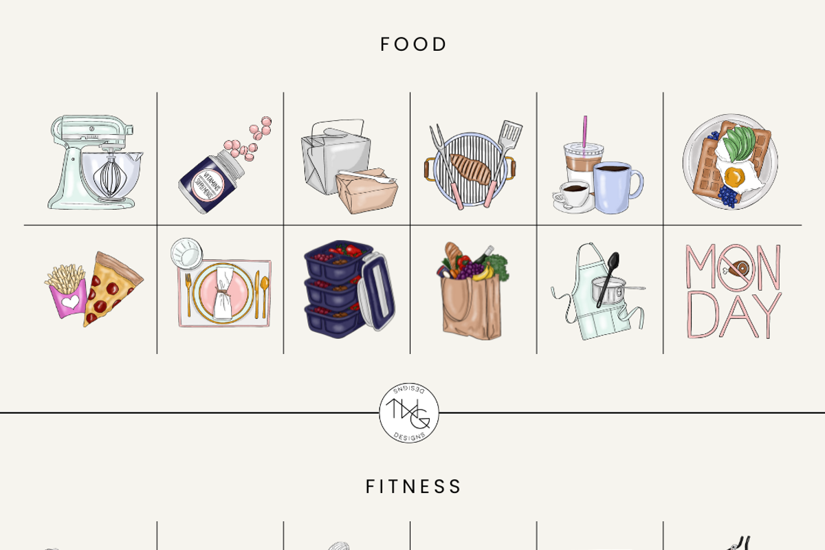 Life Planner To Do Icons, an Illustration by TWG Designs (Photo 10 of 10)