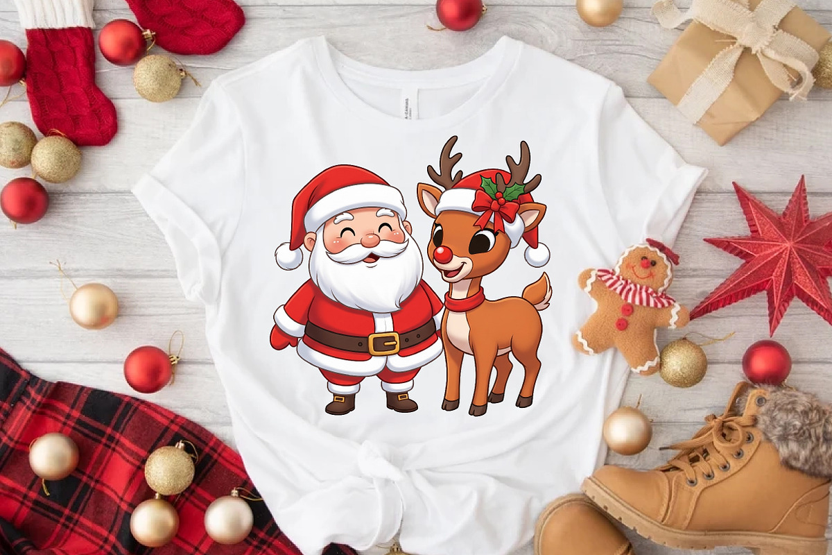 Quirky Christmas PNG, an Illustration by DreamArtGraphic (Photo 4 of 5)