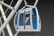 Ferris wheel 3d model vray, an Architecture 3D Model by konstantin.ermolaev (Thumbnail 8 of 9)