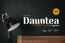 Dauntea - Modern Serif Typeface