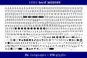 TYPEFACE Serif Modern FONT 9 Styles, a Serif Font by Typo Graphic Design (Thumbnail 6 of 9)