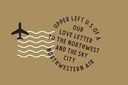 Airfare Font, a Sans Serif Font by Jordan Wilson (Thumbnail 8 of 10)