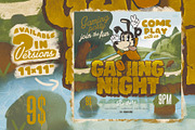Gaming Night Flyer-Poster Invite, a Flyer Template by FlatlineRo (Thumbnail 1 of 2)