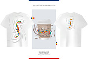 Romania flag ribbon vector, a Templates & Theme by Simbos (Thumbnail 7 of 9)
