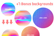 Pop Art Holographic Patterns, a Pattern Graphic by WBS Design (Thumbnail 7 of 8)