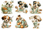 Whimsical Easter Dogs Clipart, an Illustration by Daily.Designs (Thumbnail 6 of 7)