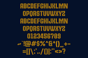 Jerzen - All Star Sport Fonts, a Sans Serif Font by Konstantine Studio (Thumbnail 3 of 4)
