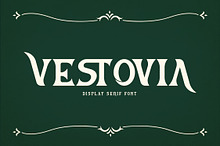 Vestovia Display Serif Font