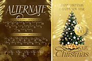 Santamas - Elegant Serif Christmas, a Serif Font by Burntilldead (Thumbnail 9 of 11)