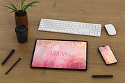Pink Glitter. Backgrounds Collection, a Background Graphic by MuzaArtStudio (Thumbnail 6 of 6)
