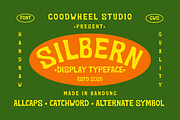 Silbern | Handdrawn Typeface, a Handwritten Font by Goodwheel Studio (Thumbnail 1 of 8)