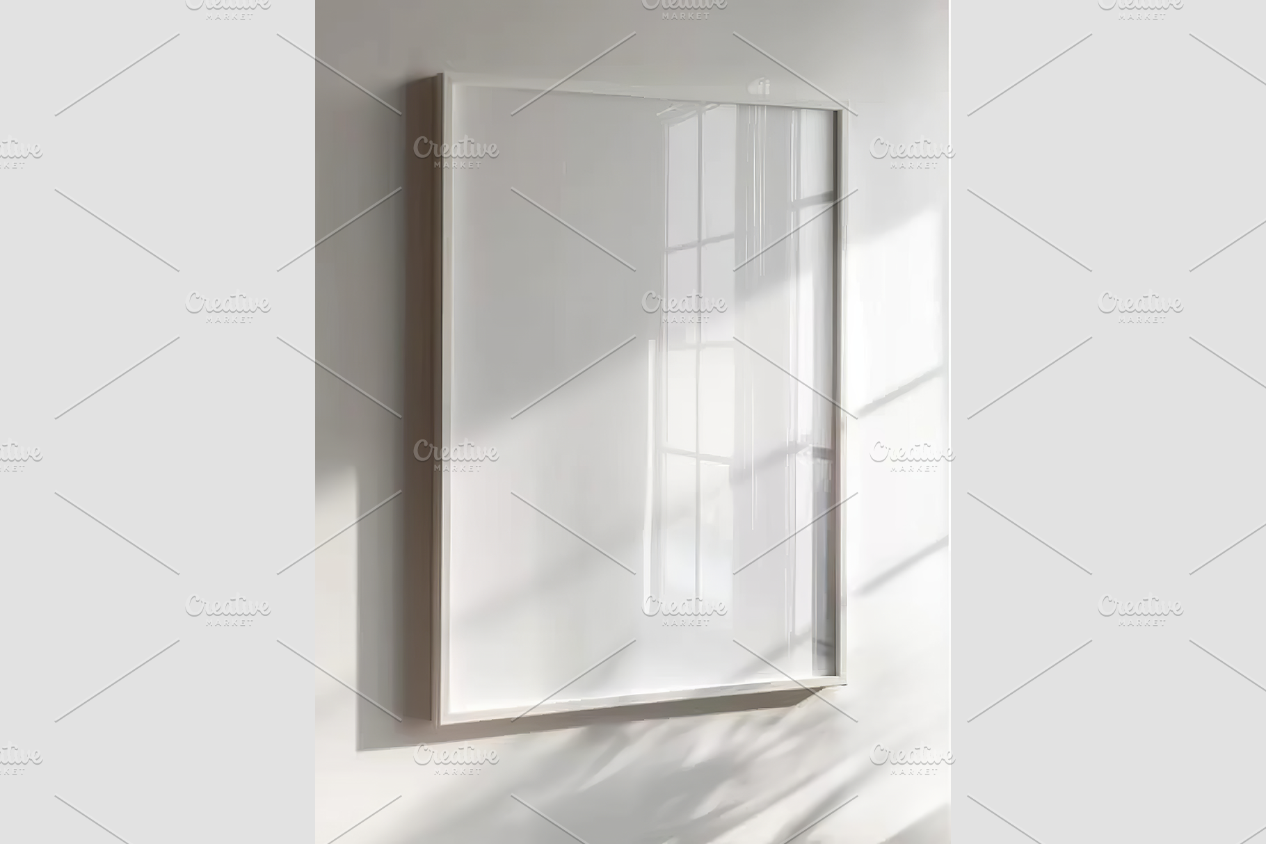 Mockup Poster Frame Close-up, an Architecture Photo by GFXCity