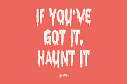 Haunted Dream Font - Horror Font, a Handwritten Font by ariodsgn (Thumbnail 8 of 10)