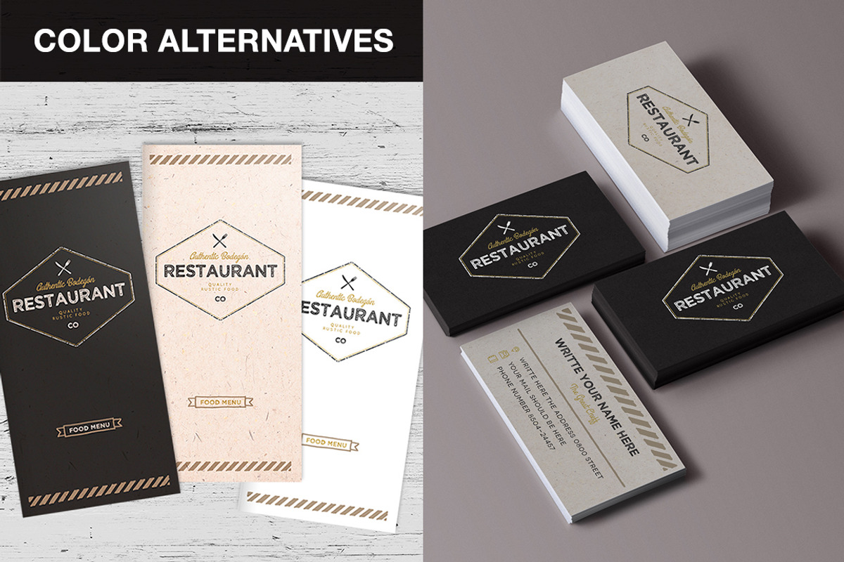 The Rustic Menu, a Brochure Template by Luuqas Design (Photo 5 of 11)