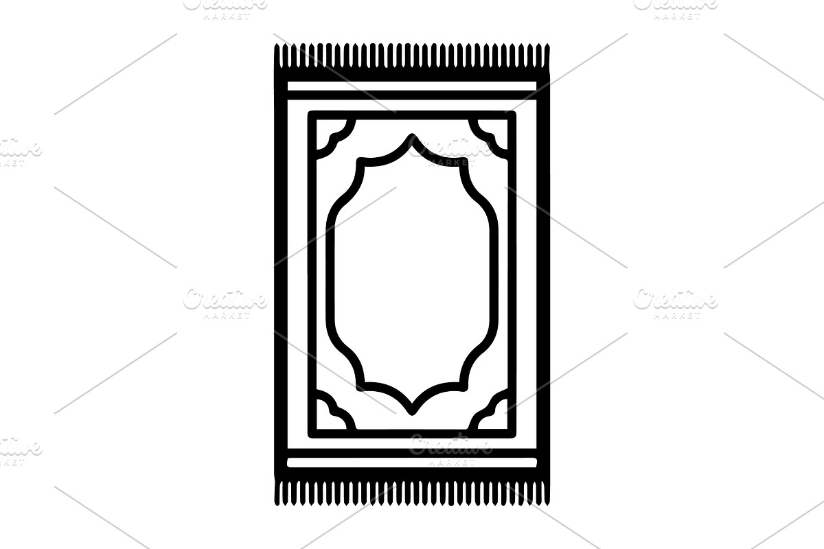 Islamic geometric frame border icon, an Outline Icon by Nurlan's shop (Photo 1 of 2)