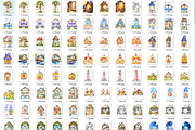 Whimsical Cottage Clipart Bundle PNG, an Object Illustration by Daffodil Dream Studio (Thumbnail 6 of 6)