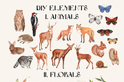 Fairy Autumn Forest Animals & Floral, an Animal Illustration by Catch the Dream Art (Thumbnail 12 of 20)