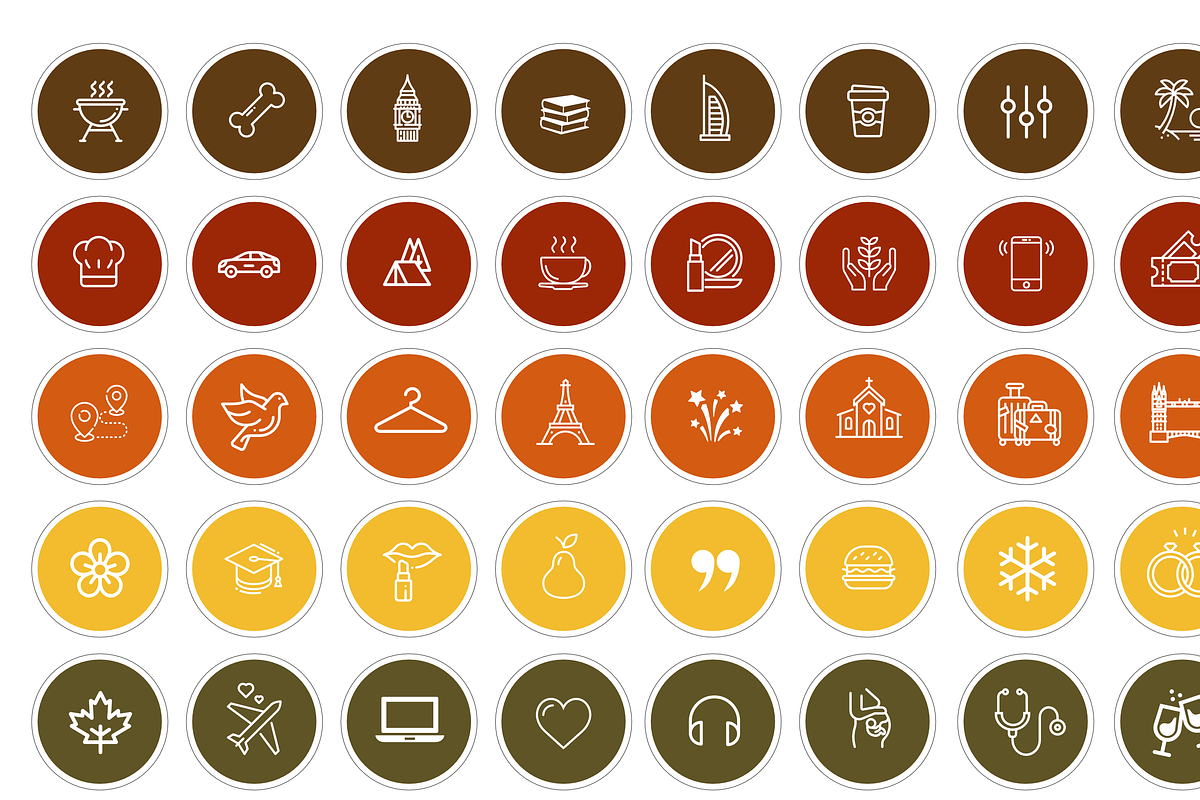 55 Instagram Story Highlight Icons, an Icon by pixelonix (Photo 2 of 2)