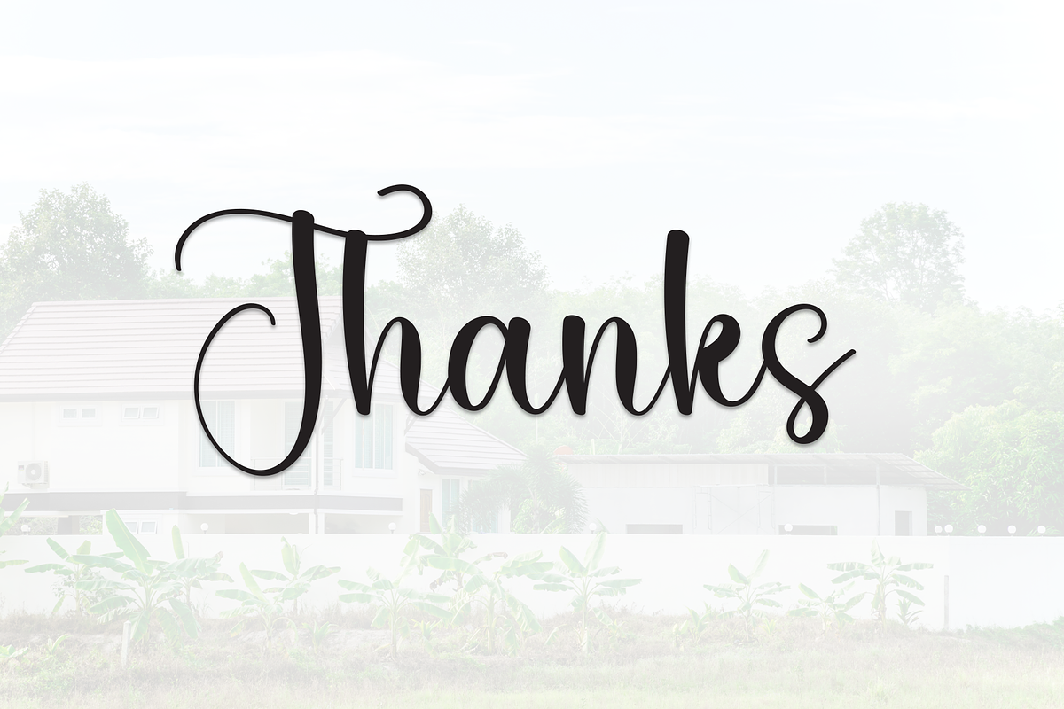 Cottage | Script Font, a Handwritten Font by Scratchones (Photo 9 of 9)