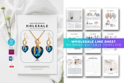 Wholesale Line Sheet Templates, a Flyer Template by obayes (Thumbnail 1 of 7)