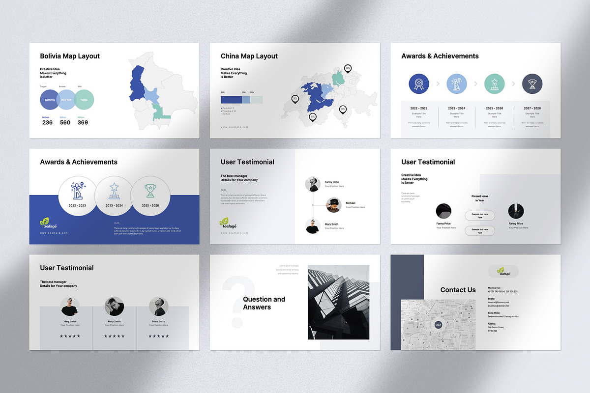 Pitch Deck Presentation Template, a Presentation Template by GoldenPixelStudio (Photo 17 of 24)