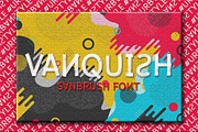 Vanquish | Brush Font, a Sans Serif Font by Almeera Std (Thumbnail 1 of 10)